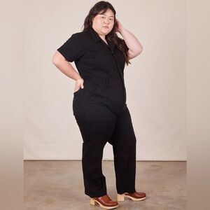 Big Bud Press Black Women's Jumpsuit 0XL